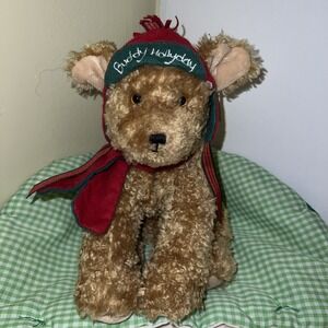 2002 Hallmark "BUNNIES BY THE BAY" Jolly Ice Folly BUDDY HOLLYDAY‎ plush dog NWT
